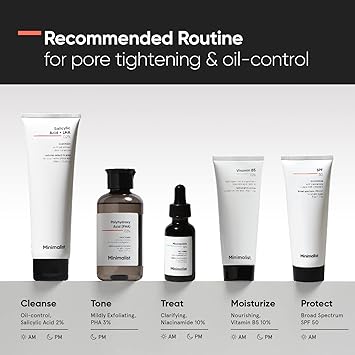 Minimalist PHA 3 Alcohol Free Face Toner 150 ml Pore Tightening Mild Exfoliation For Oily Acne Prone Sensitive Normal Skin Transparent 150 ml Pack of 1 - Image 4