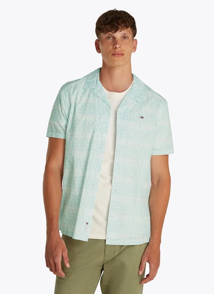 TOMMY JEANS Aop Regular Fit Shirt