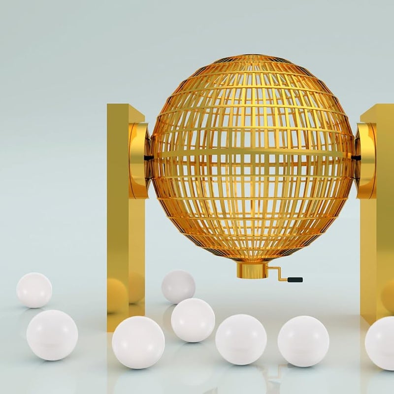 مجموعة كرات اليانصيب البيضاء 25 قطعة 1.57 بوصة لألعاب اليانصيب والحفلات والفعاليات - Image 4