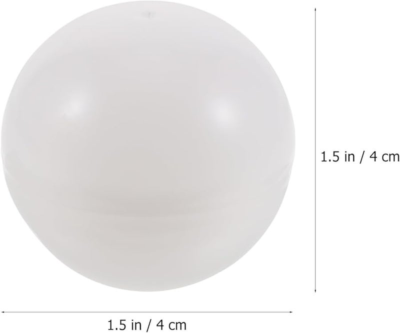 مجموعة كرات اليانصيب البيضاء 25 قطعة 1.57 بوصة لألعاب اليانصيب والحفلات والفعاليات - Image 3