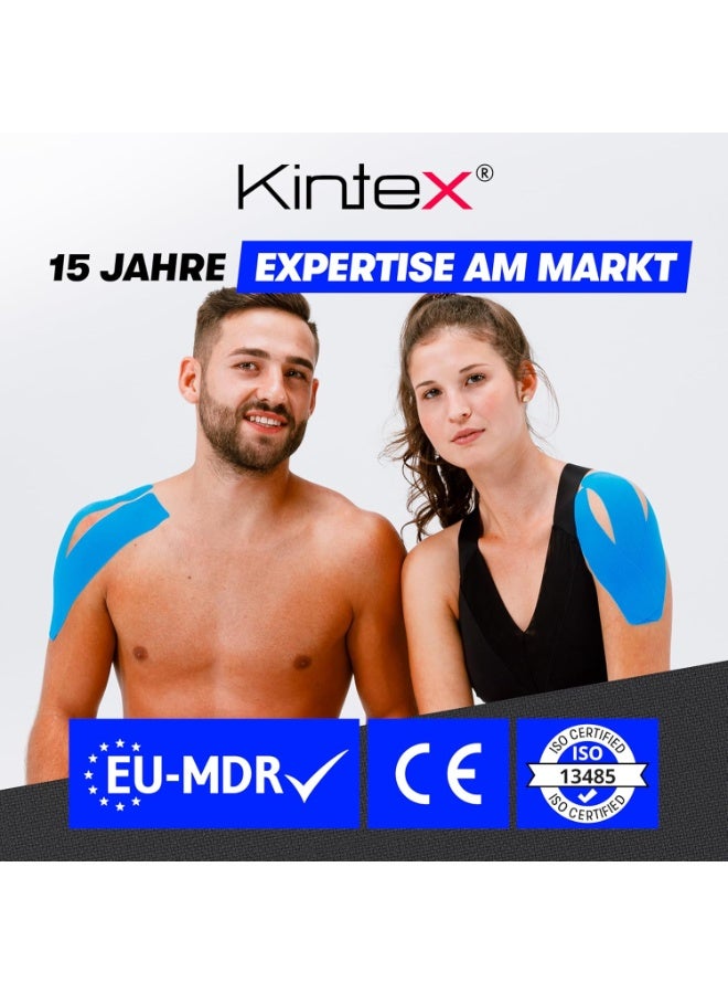 Kintex Kinesiology Tape Design Edition, 5 cm x 5 m, Skin-Friendly & Waterproof Kinesiology Tape, Physio Tape, Medical Tape, Sports Tape (Monkey's Breakfast) - Image 5