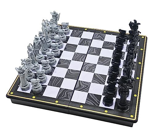 Lexibook Harry Potter Chess Games Magnetic and Foldable Chess Board 32 Pieces Family Game CGM300HP - Image 1