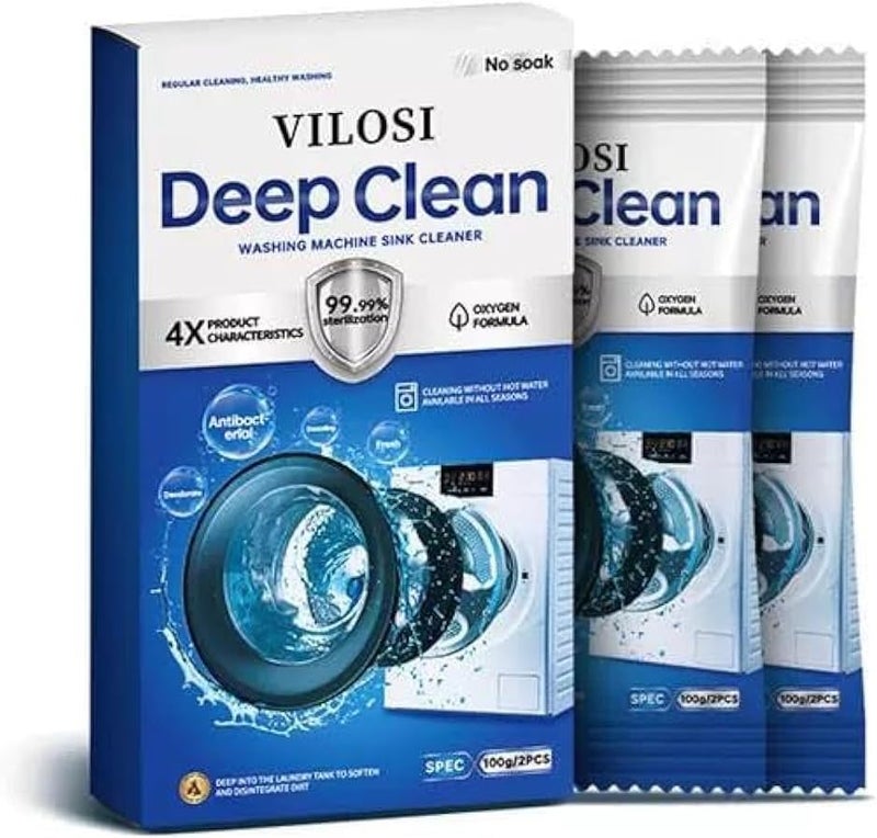 Washing Machine Deep Cleaner Descaler - 2 Pack