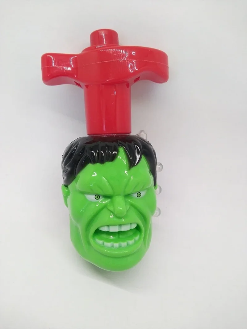 Sıfır312 Zero312 Spinning Top Toy with Hulk Character with Music and Light - Naughty Topaç