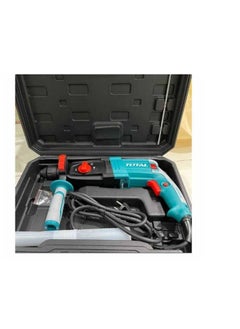 TOTAL Total 950W Rotary Hammer Drill Machine - SDS Plus, 3 Drills & 2 Chisels, 28mm Concrete, 13mm Steel, 30mm Wood - Power Tools with Cas for Concrete, Steel & Wood  - Image 2