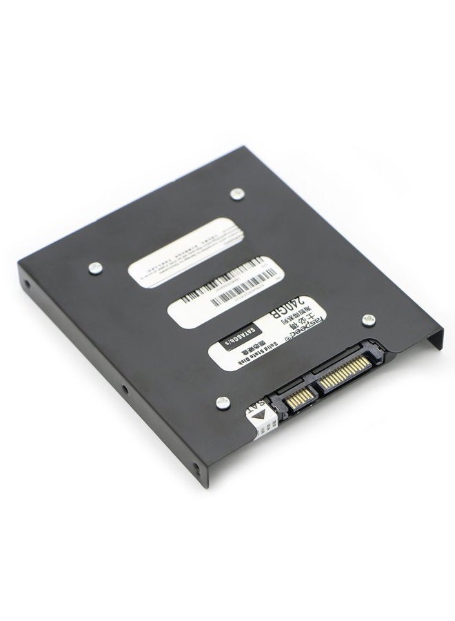 Pasow 2 Pack 2.5" to 3.5" SSD HDD Hard Disk Drive Bays Holder Metal Mounting Bracket Adapter for PC (Bracket) - Image 5