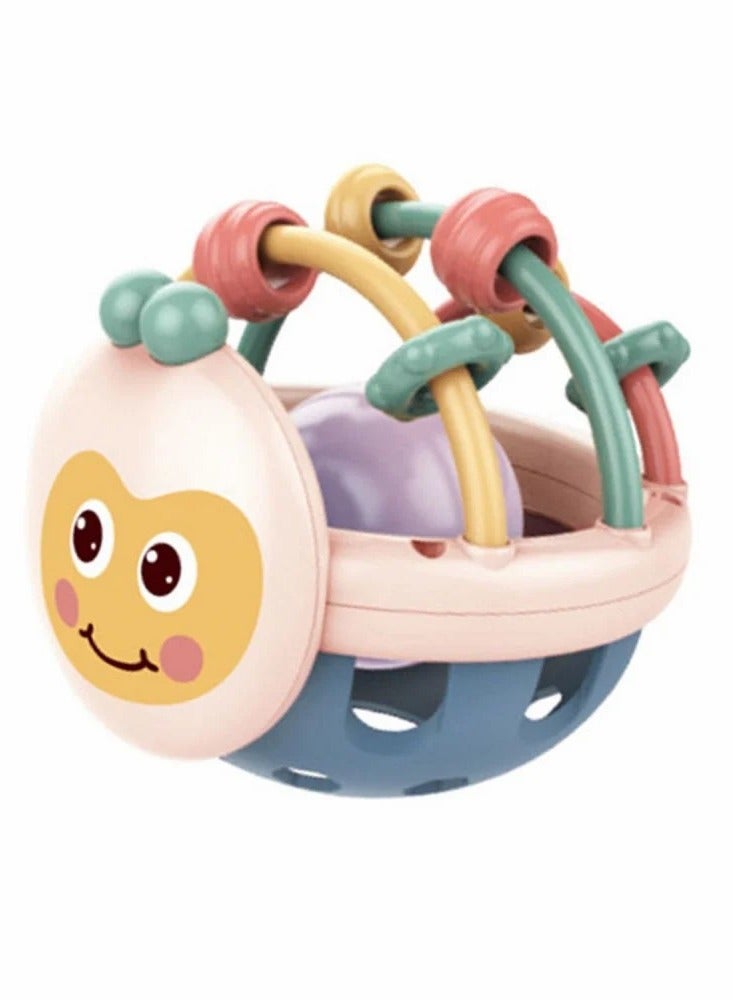 Colorful Caterpillar Baby Rattle - Image 1