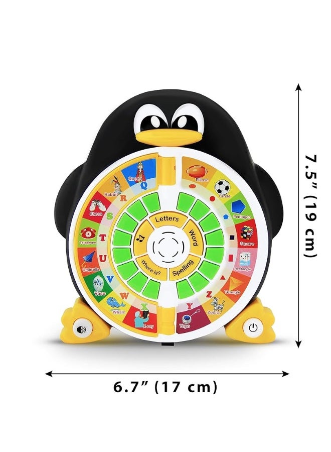 Boxiki kids Penguin Power ABC Learning  Educational Toys for Preschoolers  Preschool Learning Activities Toys to Learn ABCs Words Spelling Shapes Quiz  Songs  Learning Toys for 3 Year Olds Boys and Girls - Image 3
