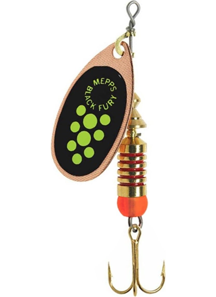 MEPPS Black Fury Fishing Spoon Copper Color No: 3 ( 7 gr ) 