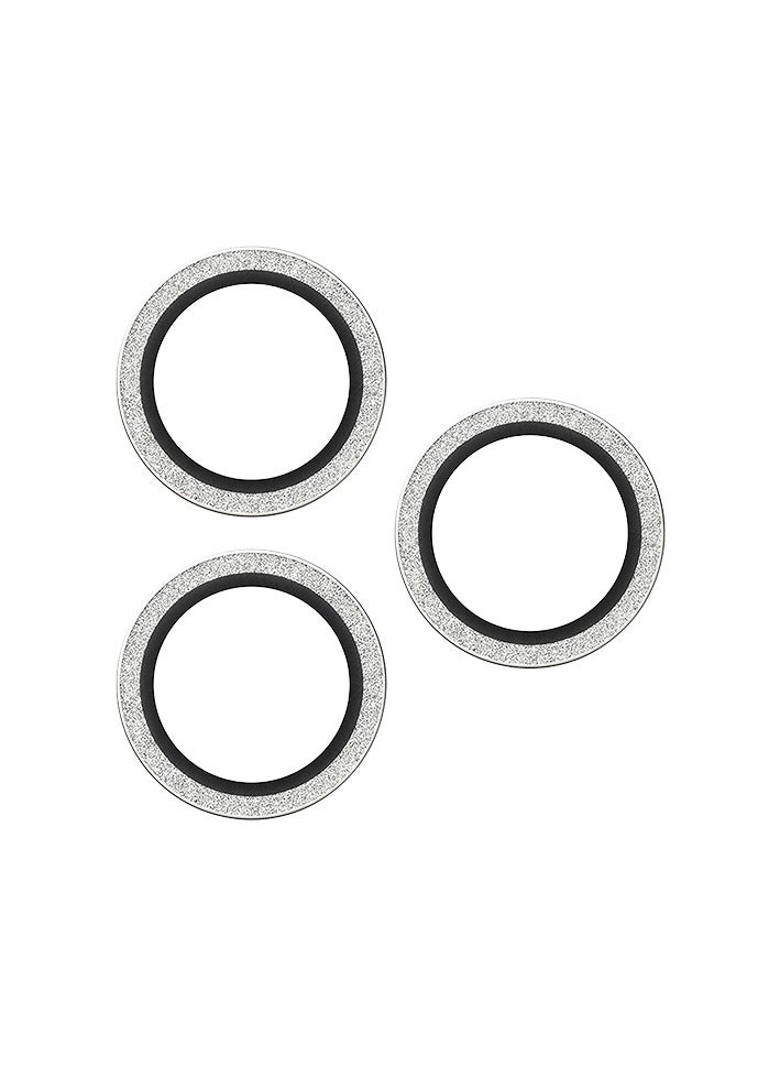 PanzerGlass Hoops Camera Lens Protector iPhone 17 Pro and 17 Pro Max /16 Pro / 16Pro Max - Glitter Silver - Image 3