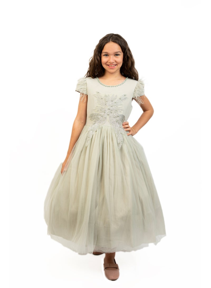 دىدانيالا فستان شيفون مزخرف - Image 2