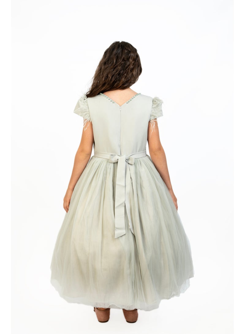 دىدانيالا فستان شيفون مزخرف - Image 4