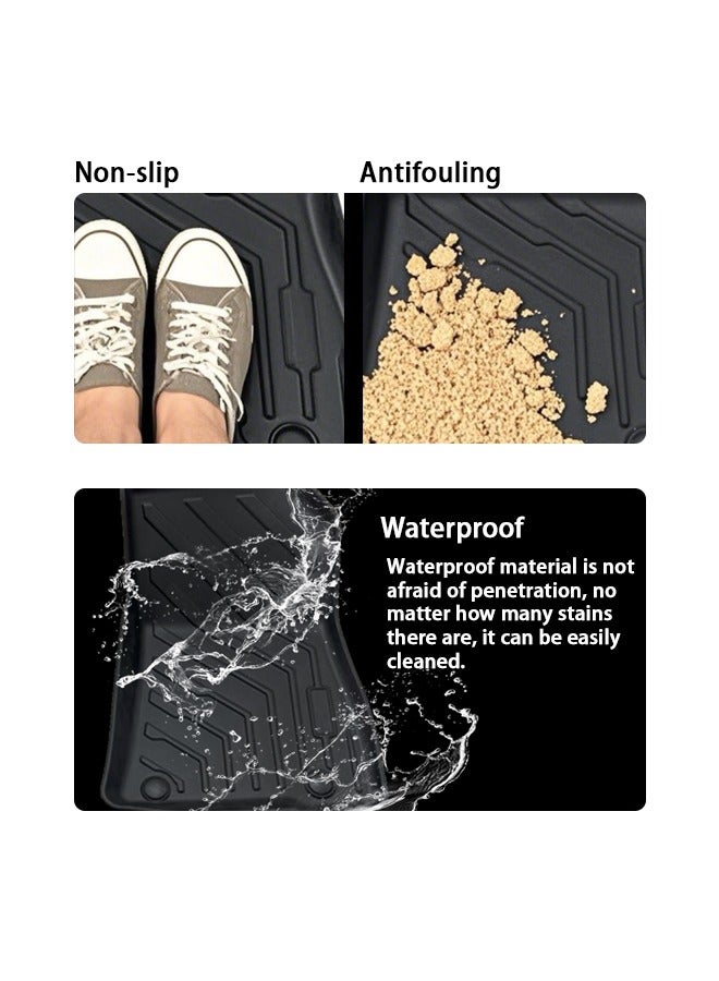 Generic Goodcar car car mat, compatible with Leopard 5 car mat, 3D customized, 2023-2025 car mat, all-weather wear-resistant, anti-slip, washable, high-end mat.  - Image 4