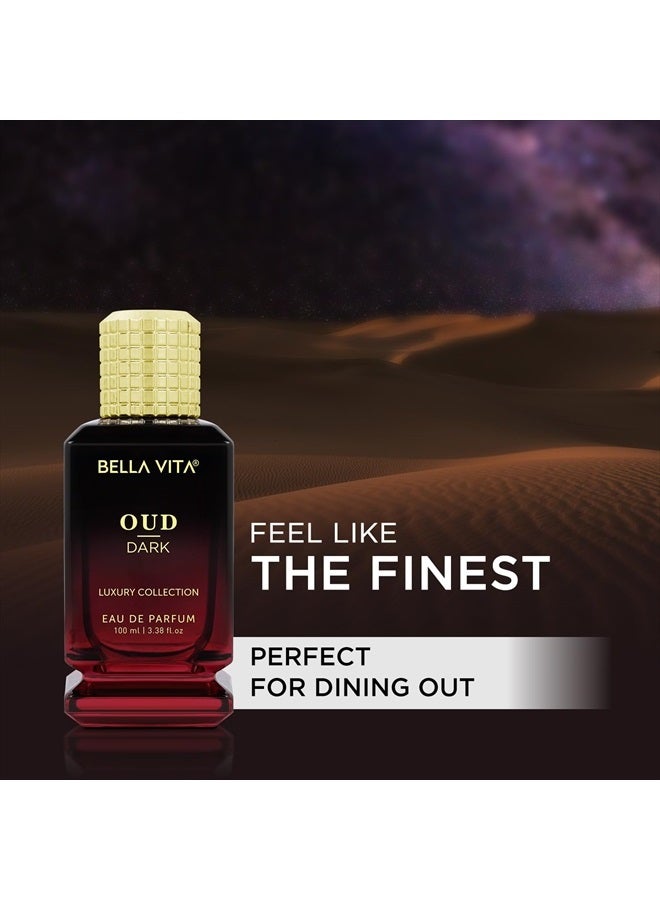 Bella Vita Luxury OUD DARK Eau De Parfum (3.48 fl. oz.) | Intense Arabian Perfume for women & men | Infused with Citrus, Grapefruit, Floral, Vetiver, Orris, Musky Oud | Fragrance Family: Spicy, Ambery, and Oud - Image 5