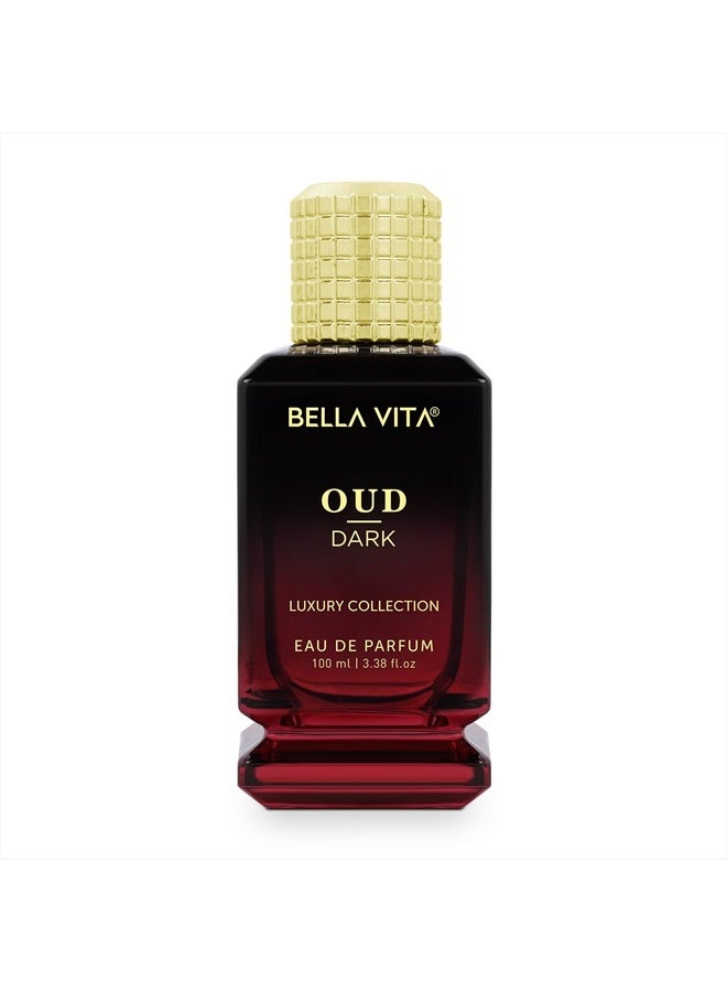 Bella Vita Luxury OUD DARK Eau De Parfum (3.48 fl. oz.) | Intense Arabian Perfume for women & men | Infused with Citrus, Grapefruit, Floral, Vetiver, Orris, Musky Oud | Fragrance Family: Spicy, Ambery, and Oud - Image 1