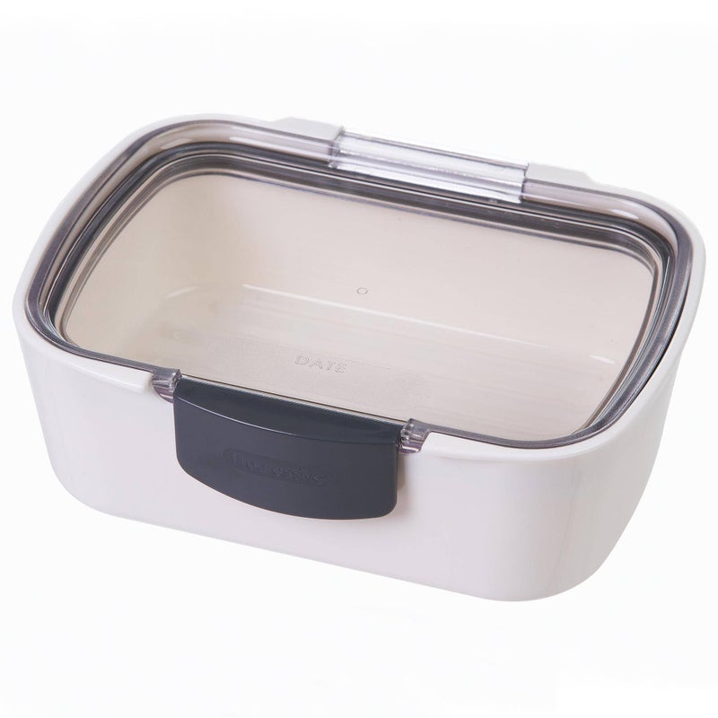 Progressive International Prepworks Mini Deli ProKeeper Air Tight Silicone Sealed Food Storage Container with Clear Dry Erase Compatible Lid, 5.75 Inches Long - Image 2