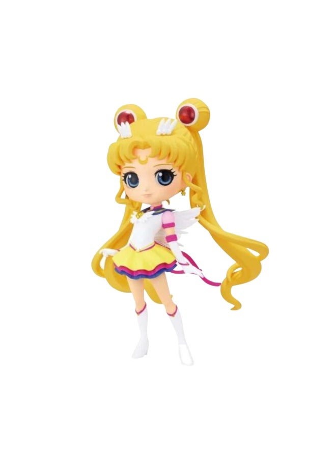 Banpresto Pretty Guardian Sailor Moon Cosmos The Movie Eternal Sailor Moon Ver.B Q Posket Figure by Banpresto 