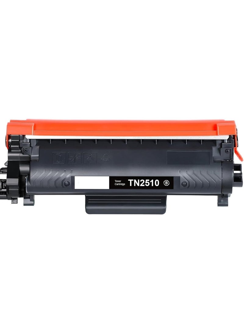 TJMR TN2510XL TONER CARTRIDGE COMPATIBLE WITH BROTHER TN-2510 XL FOR MFC-L2835DW DCP-L2620DW DCP-L2660DW MFC-L2860DW HL-L2400DWE HL-L2445DW DCP-L2627DW DCP-L2660DW MFC-L2827DW MFC-L2827DW MFC-L2827DW - Image 1