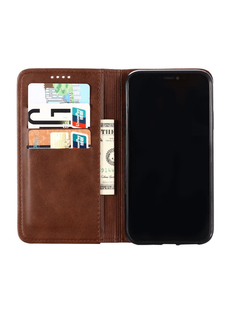 Loquat Suitable For iPhone Flip Type Fall Proof Mobile Phone Leather Case - Image 2