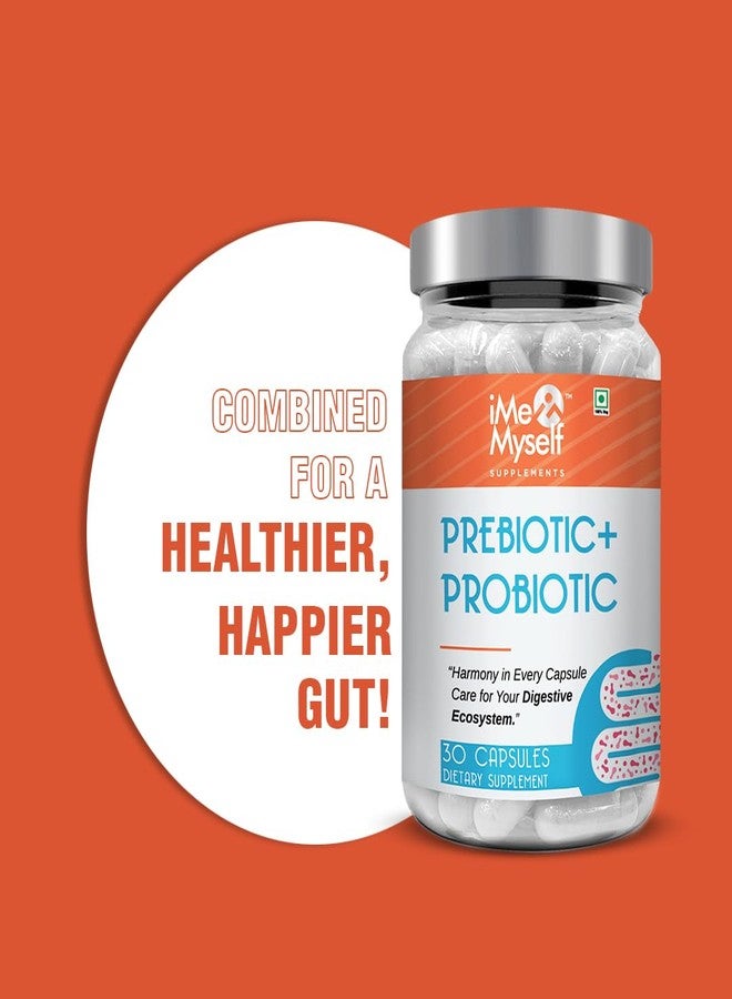 iMeMyself Prebiotic & Probiotic Digestive Capsules – 30 Count | Support for Gut Health & Digestive Balance - Image 2
