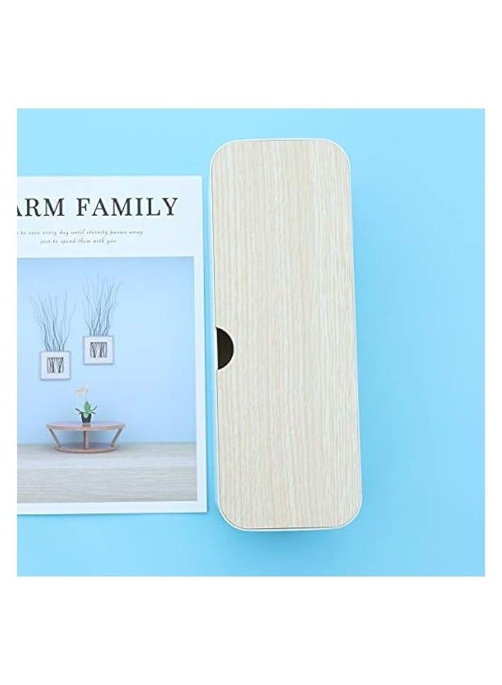 erorex 1Pc Power Cord Storage Box Household Plastic Creative Cable Management for Desktop Home White - Image 4