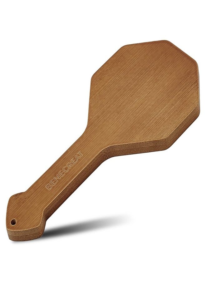BENECREAT 8x4inch Wooden Clay Cup Paddle Paddle Mold Ceramics Pottery Tool Clay Surfaces Paddle for Forming/Compressing and Flatting/Pottery and Ceramics - Image 1