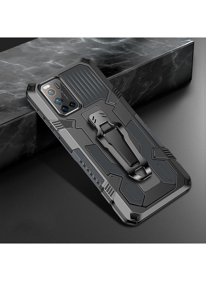 The Bros Case For Vivo V19 Machine Armor Warrior Shockproof PC + TPU Protective Case