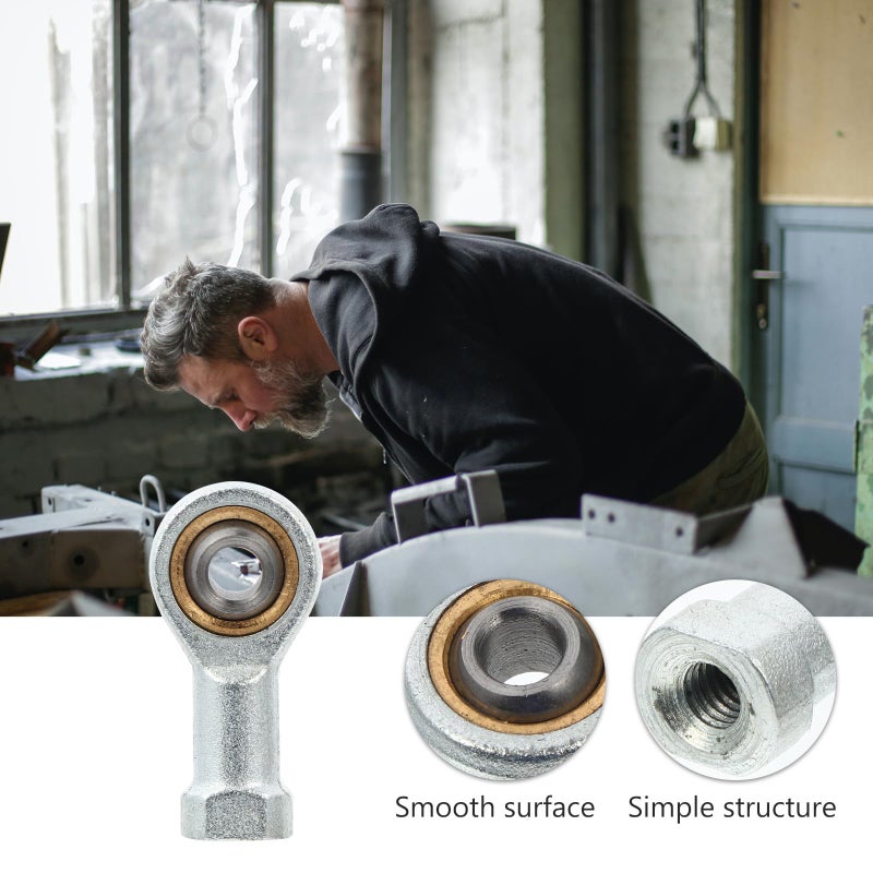 4Pcs Self Lubricating Female Thread Rod End Bearing Metal Joint For Power Transmission - Image 5