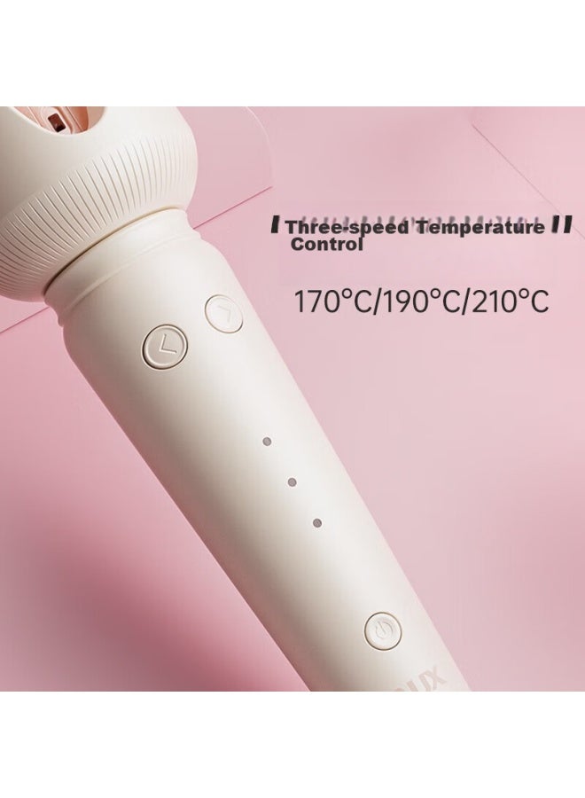 Aux Fully Automatic Curling Iron, 32mm, Negative Ion, For Women's Dormitory, Lazy, Volumizing, Portable, Electric Curling Tool, Big Waves, Long-lasting Styling, Hair Straightener, Birthday Gift For Women - Image 4