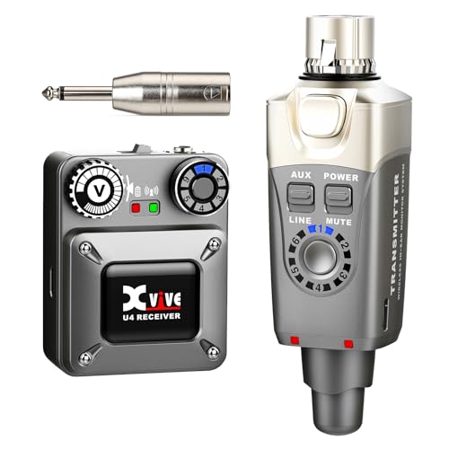 Xvive U4 Wireless in-Ear Monitor System Professional IEM System Transmitter and Beltpack Receiver for Studio, Band Rehearsal,Live Performance (U4) - Image 1
