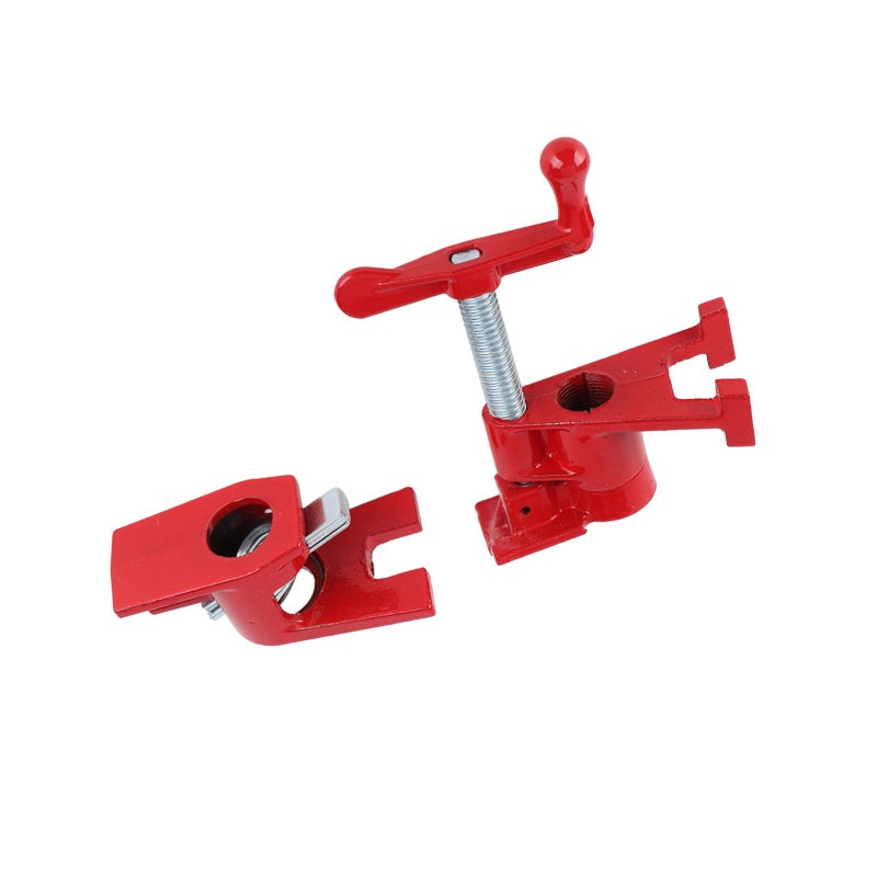 Pipe Clamp: Adjustable Length High Strength Abrasion Resistance - Spring Clip With Galvanized Screw For Woodworking Furniture Assembly Stone Clamping - Image 3