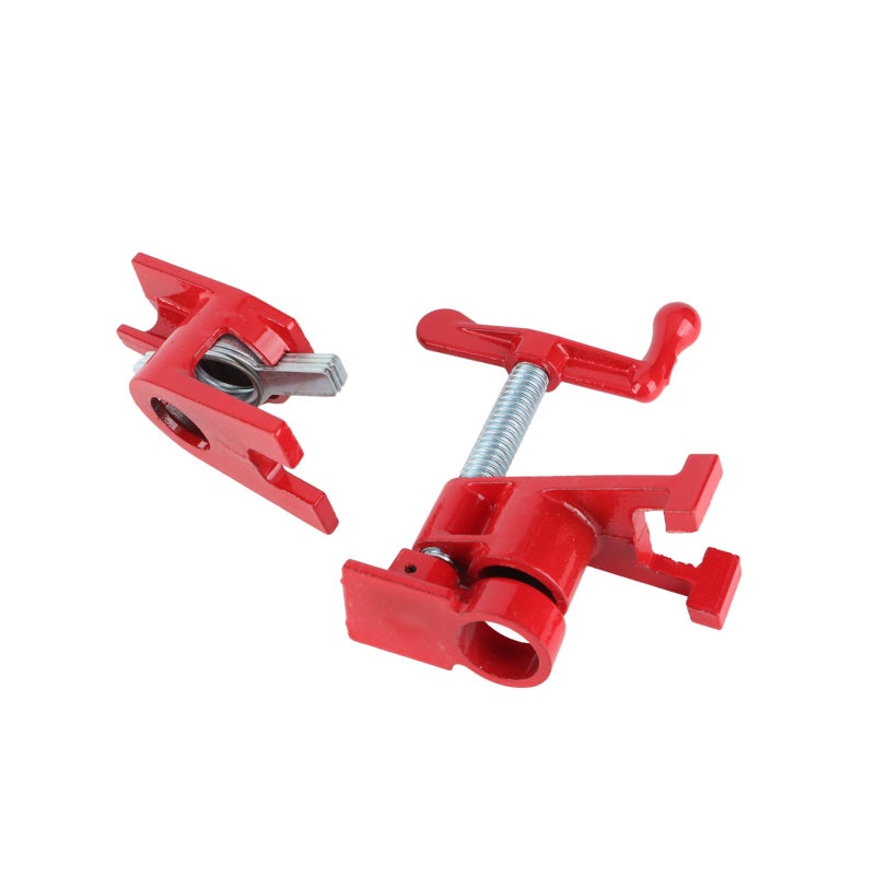 Pipe Clamp: Adjustable Length High Strength Abrasion Resistance - Spring Clip With Galvanized Screw For Woodworking Furniture Assembly Stone Clamping - Image 5