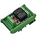 Electronics-Salon DIN Rail Mount 2 SPDT 10Amp Power Relay Interface Module, DC 12V Version. - Image 2