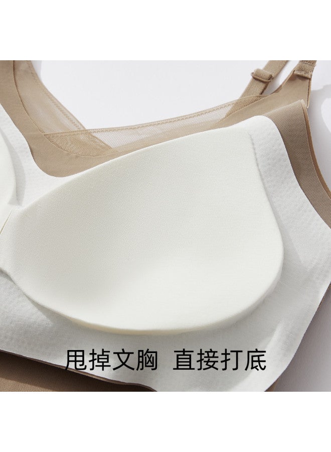 Ordifen Women'S Backless Bra, Summer Thin V-Neck Camisole With Built-In Pads, Versatile Layering Top - Image 3