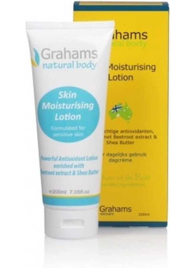 لوشن مرطب مصمم للبشرة الحساسة | مضاد أكسدة قوي مع مستخلص الشمندر وزبدة الشيا | مكونات مختبرة سريرياً | تخفيف فعال | 200 مل