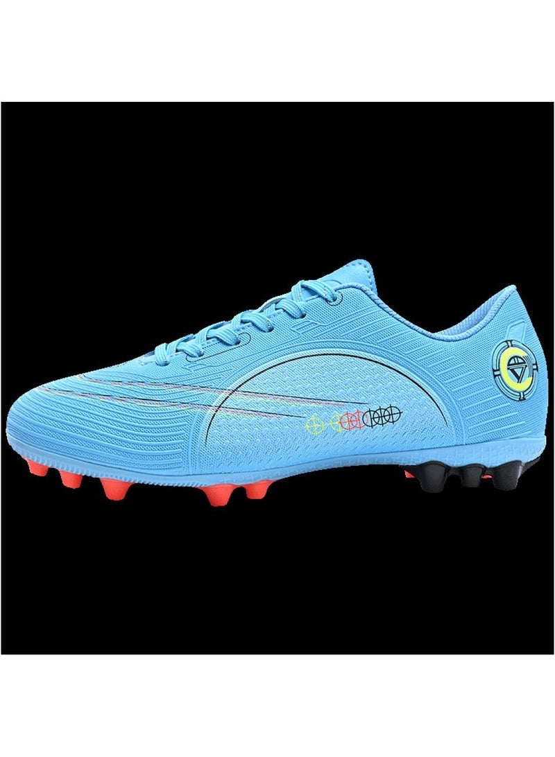 Loquat Low-Top Cleats Competition Sports Football Shoes Blue  - Image 1