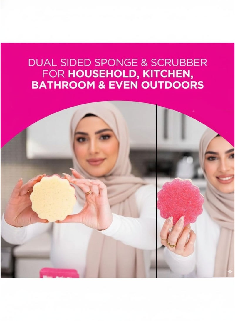 ذا بينك ستاف معجون التنظيف المعجزة 850 جم مع إسفنجة ضغط - Image 4