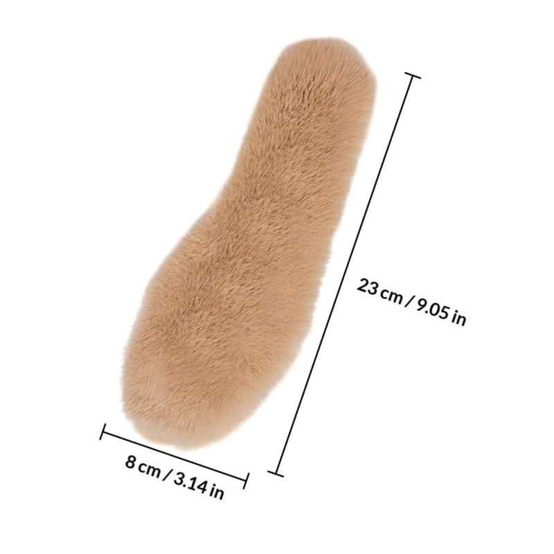 Winter Insoles Warm Cotton Shoe Inserts Soft Thickened Fleece Anti Odor Foot Warmers Men Women - Image 3