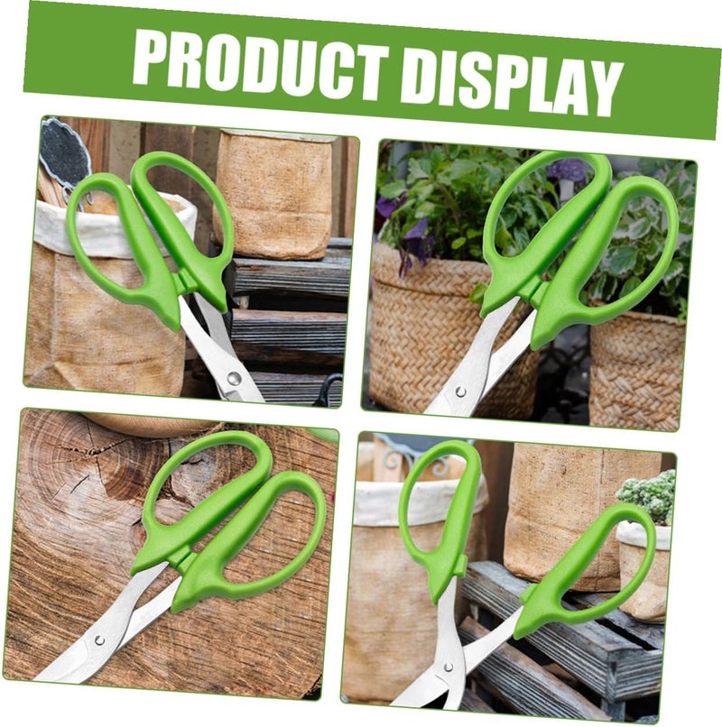 Pruning Shears Garden Clippers for Tree Trimming with Stainless Steel Blades, Heavy Duty Plant Scissors for Outdoor Gardening and Fruit Picking, Long Handle Hand Tool for Precise - Image 4