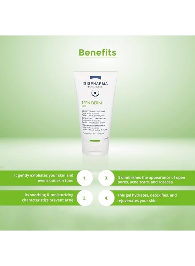 ISIS Pharma Teen Derm Exfoliation Gel, 150ml - Image 2