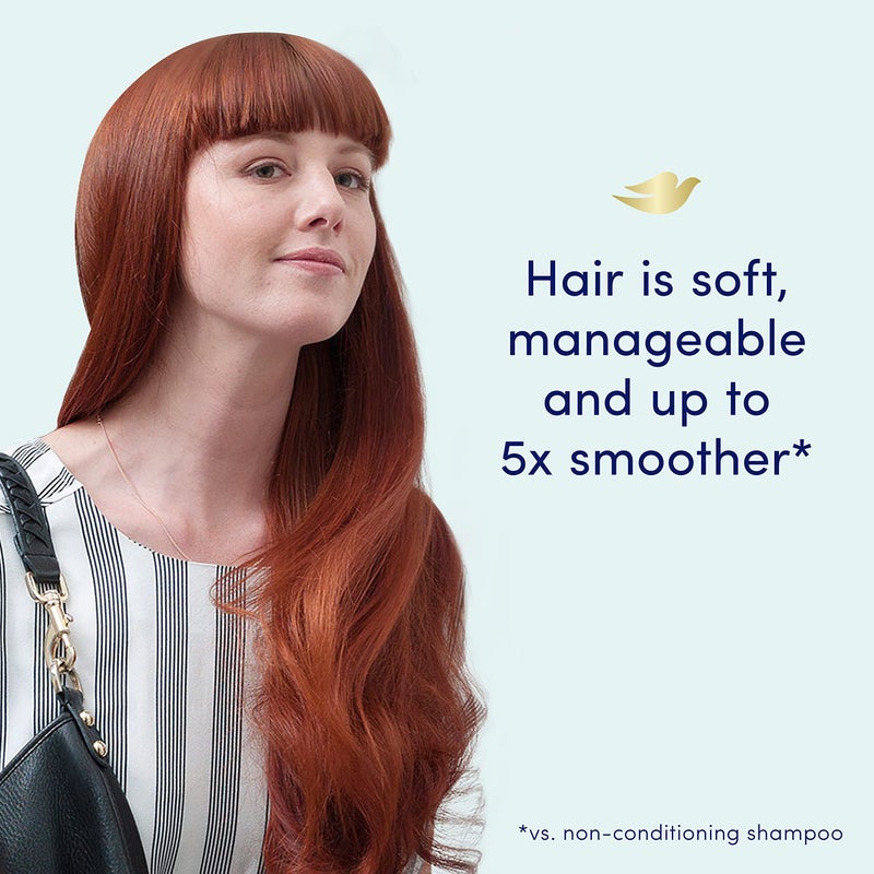 Dove Nutritive Solutions Moisturizing conditioner for Normal to Dry Hair Daily Moisture with Pro-moisture complex for Manageable and Silky Hair 20.4 oz - Image 2