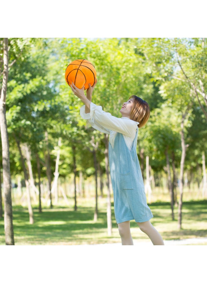Simulation Football Basketball Billiards Volleyball Plush Toys Creative Spherical Dolls For Children Ornaments Wholesale-Specifications:Smiley Football-Color:35cm - Image 4
