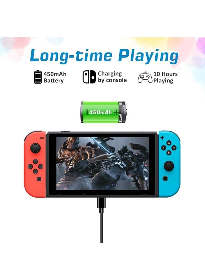 SWITCH 0 Joy Con Controller Compatible with Switch Lite OLED Replacement for Switch Joy Pad Wireless Controllers Support Dual Vibration/Wake-up/Motion Control - Image 2