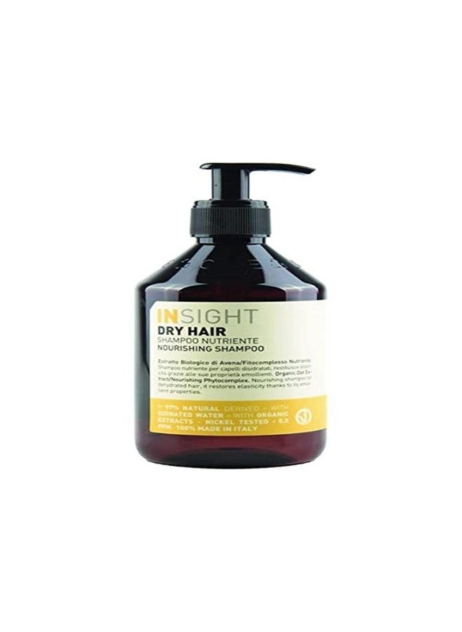 Insight INSIGHT Clean Beauty Nourishing Shampoo for Dry Hair with Organic Oat Extract, Vegan, 13.5 fl oz 