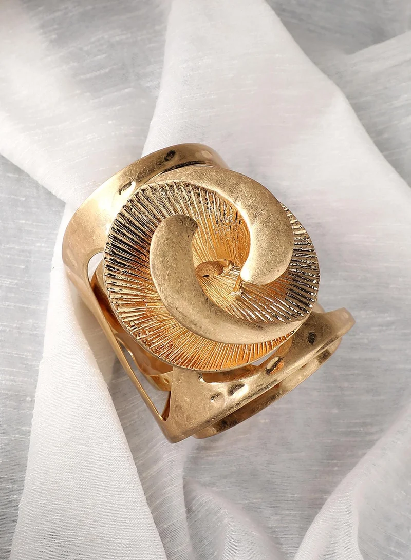 Sohi  Twisted Mushroom Statement Artificial Bracelet Jewellery for Women | Best Price UAE