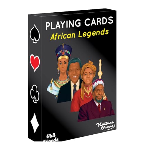Kulture Games African Legends Trivia Party Game Inspirational Black History Card Game for Adults Family Game Night - Image 1