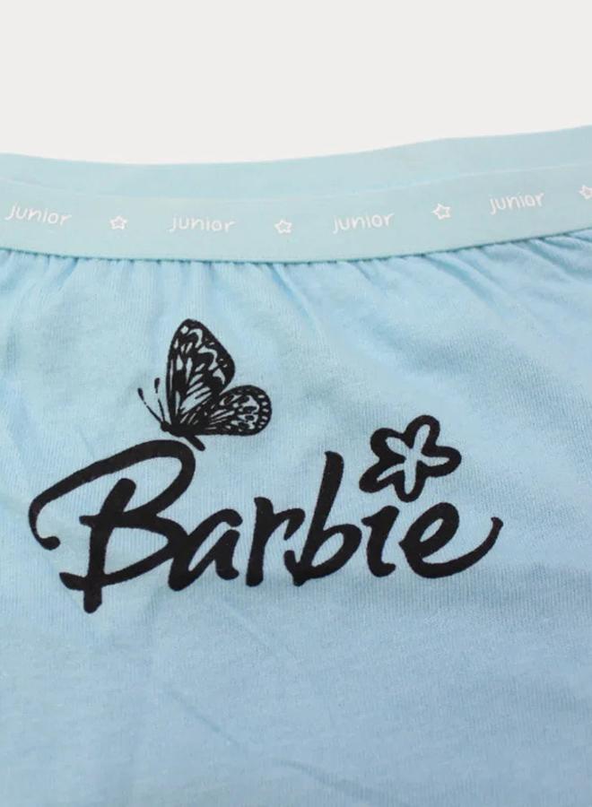 Junior Girls Blue Barbie Panty - Image 3