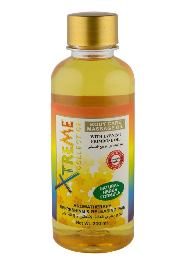XTREME Collection Body Care Massage Oil 200ml 