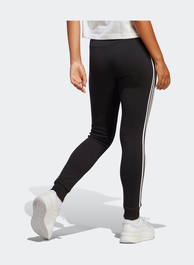 Adidas Essentials 3-Stripes French Terry Cuffed Joggers - Image 4