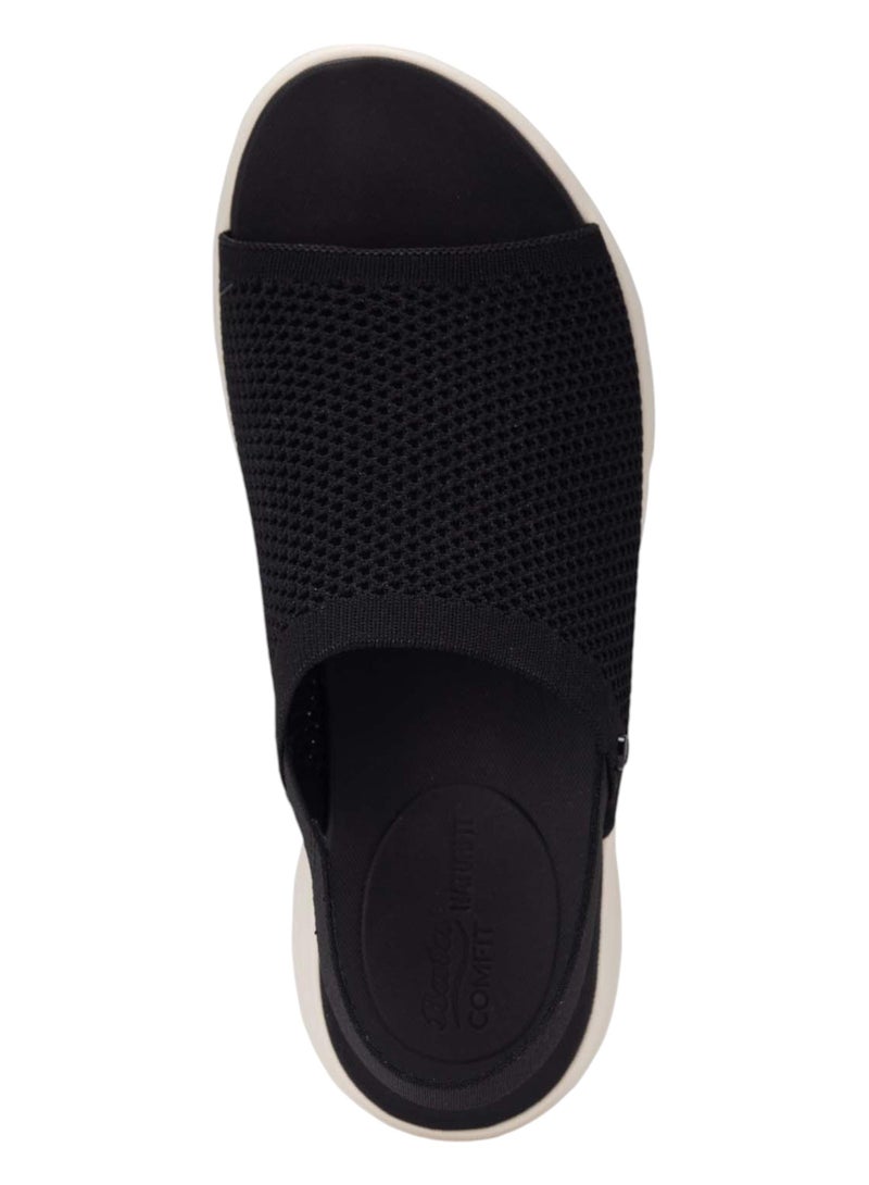 Bata Comfit Knit Slingback Wedge Sandals - Image 5